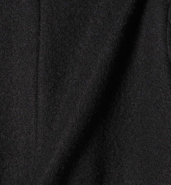 quaranciel「quaranciel: ノーカラー パイピング ジップ コート」|ノーカラーコート|