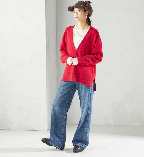 SHIPS for women「Revis.: ポリエステル スエード フライト キャップ」|キャップ・キャスケット|