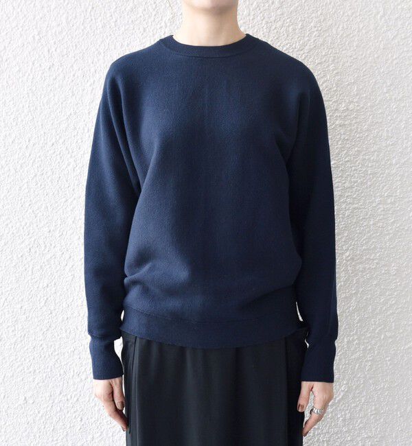 SHIPS any「SHIPS any:〈洗濯機可能〉クルーネック ドルマン ベーシック ニット プルオーバー」|ニット・セーター|