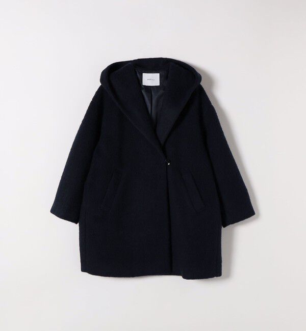 SHIPS any「SHIPS any: シャギー フーディー ガウン コート」|その他|