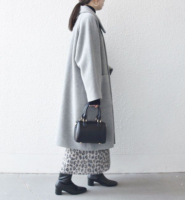 SHIPS any「SHIPS any: PURE WOOL スタンド ＆ ビッグカラー コート」|その他|