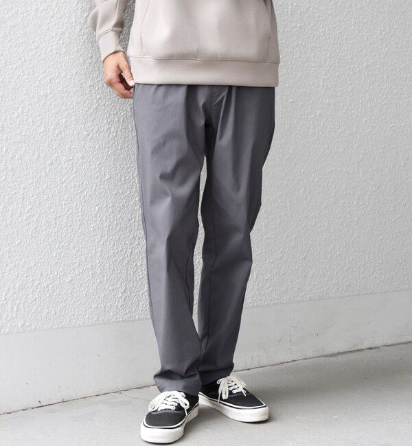 SHIPS any「SHIPS any:〈洗濯機可能/UVカット〉スーパー ストレッチ テーパード イージー パンツ◇」|チノ|