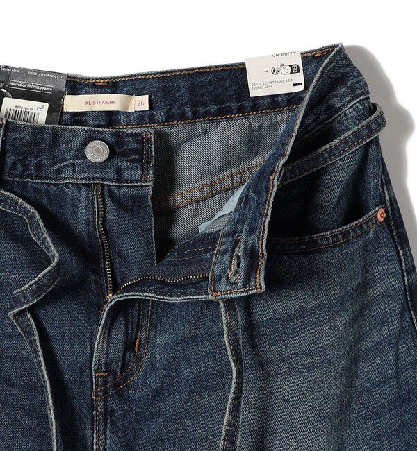 SHIPS for women「Levi&rsquo;s: XL STRAIGHT（ブルー）」|デニム|