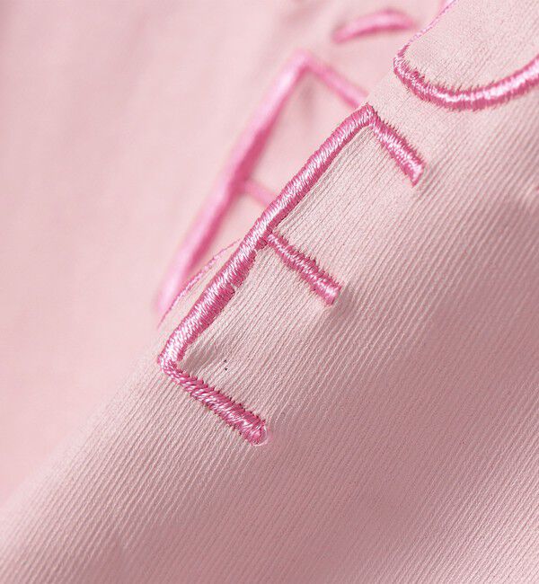 SHIPS for women「《予約》【WEB限定】オーガニック コットン ロゴ フレンチスリーブ TEE」|Tシャツ・カットソー|