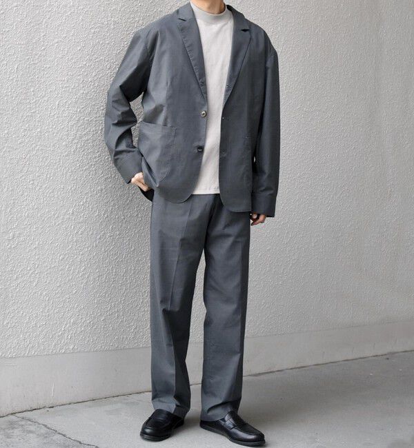 SHIPS any「【WEB限定】SHIPS any: ハイブリッド リネン イージーパンツ (セットアップ対応)26SS◆」|チノ|