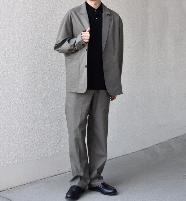 SHIPS any「【WEB限定】SHIPS any: ハイブリッド リネン イージーパンツ (セットアップ対応)26SS◆」|チノ|