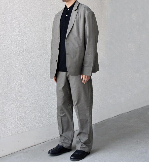 SHIPS any「【WEB限定】SHIPS any: ハイブリッド リネン イージーパンツ (セットアップ対応)26SS◆」|チノ|