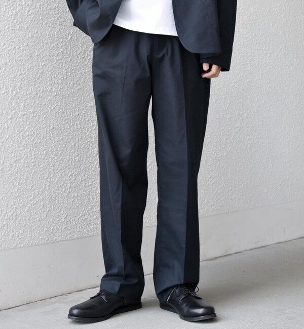 SHIPS any「【WEB限定】SHIPS any: ハイブリッド リネン イージーパンツ (セットアップ対応)26SS◆」|チノ|