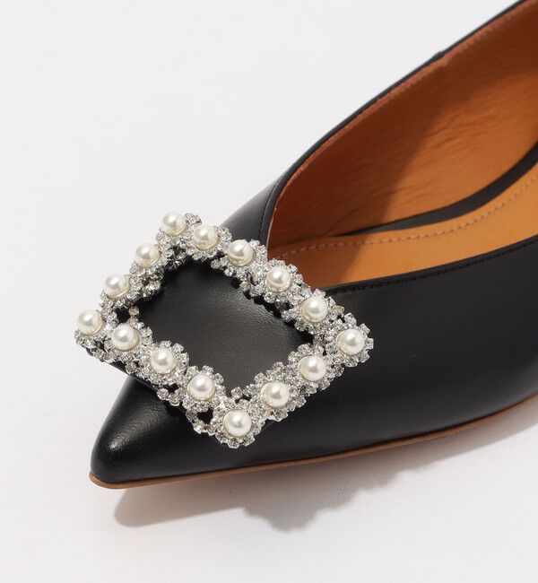 TOMORROWLAND GOODS「PIPPICHIC ANNA V JEWERLY フラットシューズ」|パンプス|