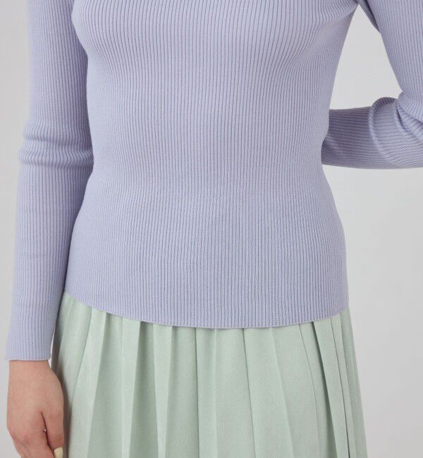 Ballsey「スーパーエクストラファインウールリブ タートルネックプルオーバー」|ニット・セーター|