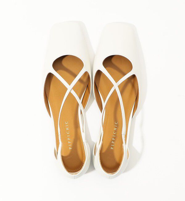 TOMORROWLAND GOODS「PIPPICHIC AMBER フラットシューズ」|パンプス|