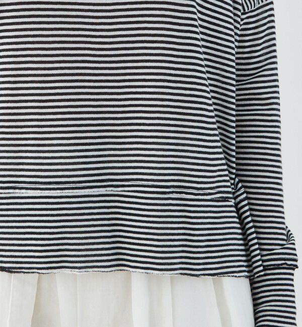 GALERIE VIE「ガーゼフライス ボートネックプルオーバー」|Tシャツ・カットソー|