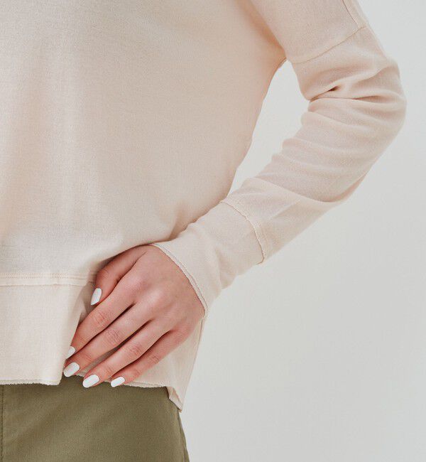 GALERIE VIE「ガーゼフライス ボートネックプルオーバー」|Tシャツ・カットソー|