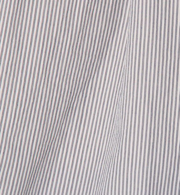 TOMORROWLAND MENS「コットンナイロンストライプ  2プリーツ ベルトレス ショートパンツ」|その他|