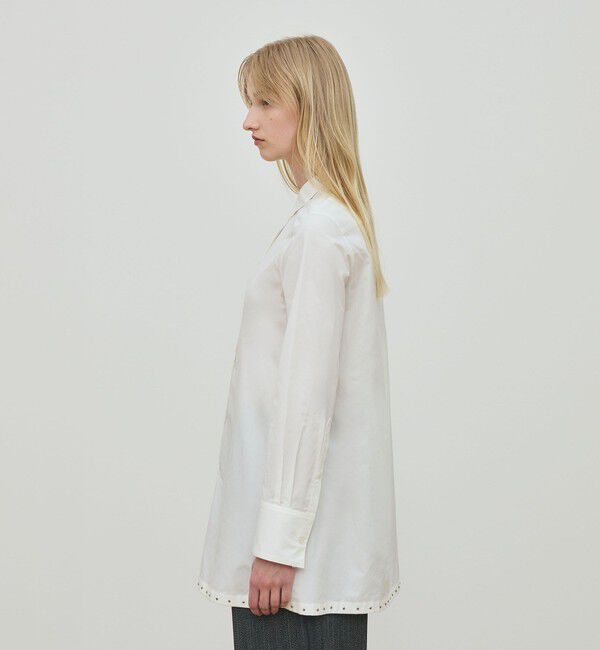 DES PRES「スビンコットンツイル チュニックシャツ」|シャツ・ブラウス|