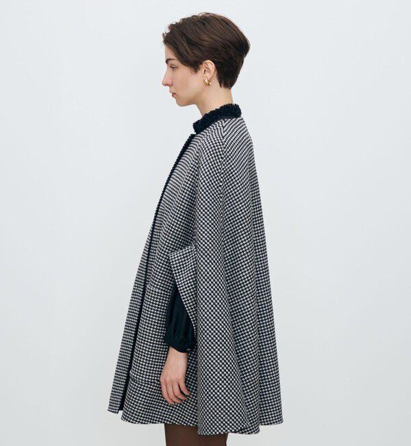 TOMORROWLAND collection「スーパーダブルフェイス リバーシブルマントコート」|ポンチョ・ケープ|