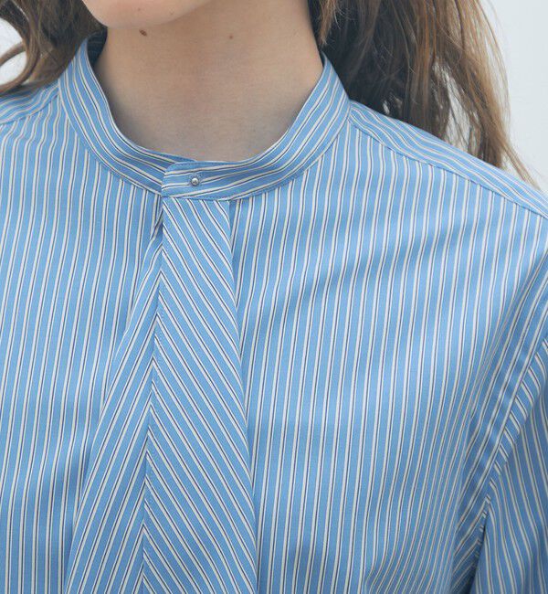 MACPHEE「コットンブロード タイブラウス」|シャツ・ブラウス|