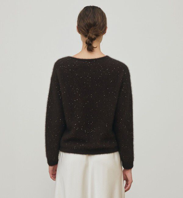 DES PRES「フォックスカシミヤ クルーネックプルオーバー」|ニット・セーター|