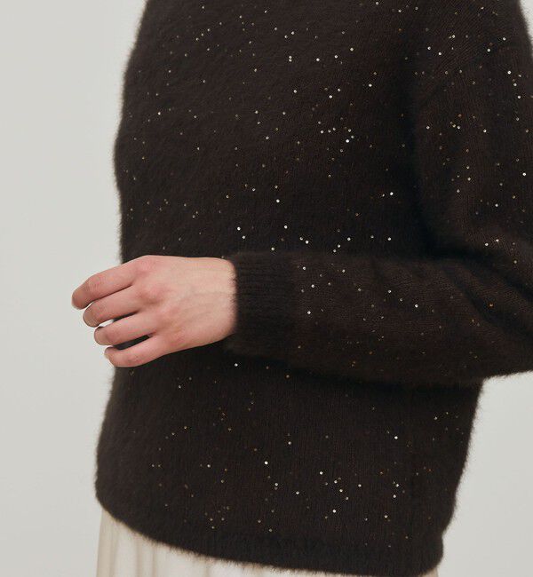 DES PRES「フォックスカシミヤ クルーネックプルオーバー」|ニット・セーター|