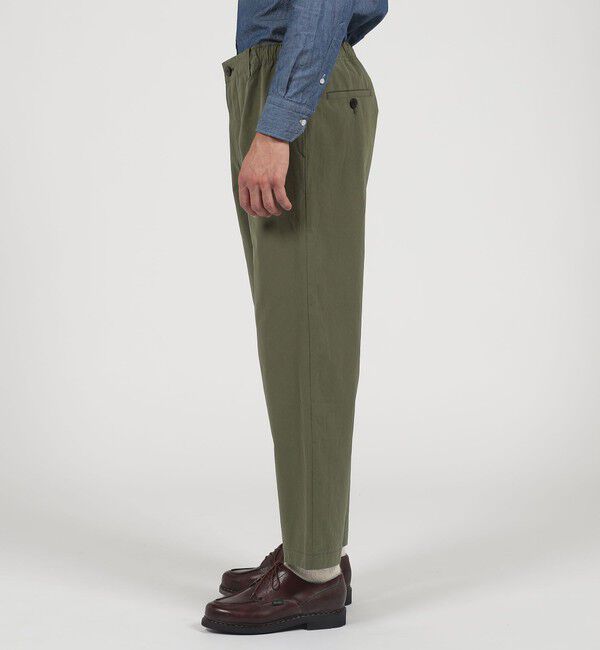 TOMORROWLAND MENS「80/2スーピマコットン イージーパンツ BORGHI」|チノ|