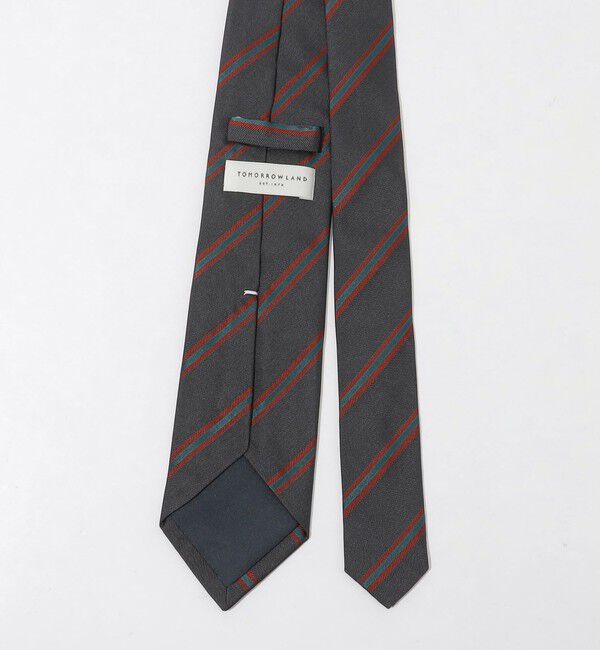 TOMORROWLAND GOODS「TOMORROWLAND シルクジャガード レジメンタルストライプネクタイ」|ネクタイ・蝶ネクタイ|