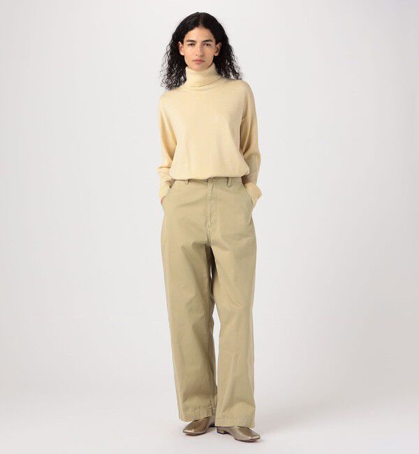 GALERIE VIE「ウーステッドウール タートルネックプルオーバー」|ニット・セーター|