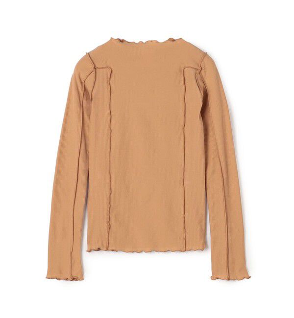 TOMORROWLAND BUYING WEAR「BASERANGE OMATO LONG SLEEVE TEE」|Tシャツ・カットソー|45 キャメル