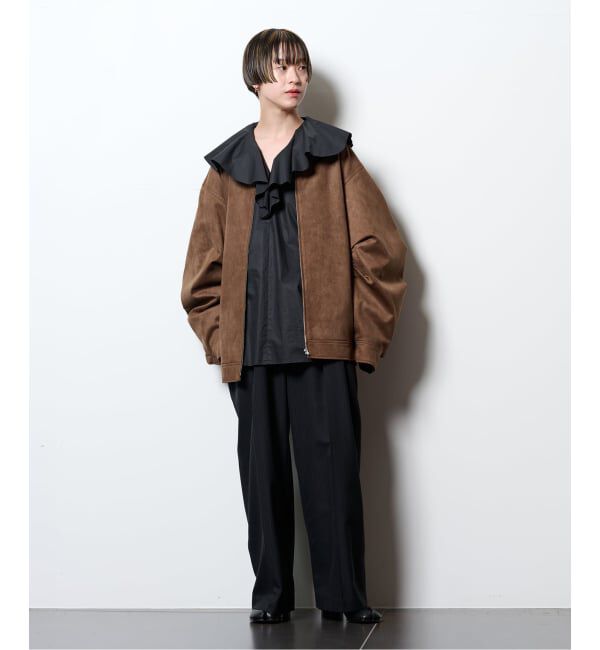  「FAUX SUEDE VOLUME ジャケット」|その他|