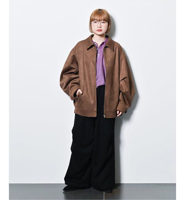  「FAUX SUEDE VOLUME ジャケット」|その他|