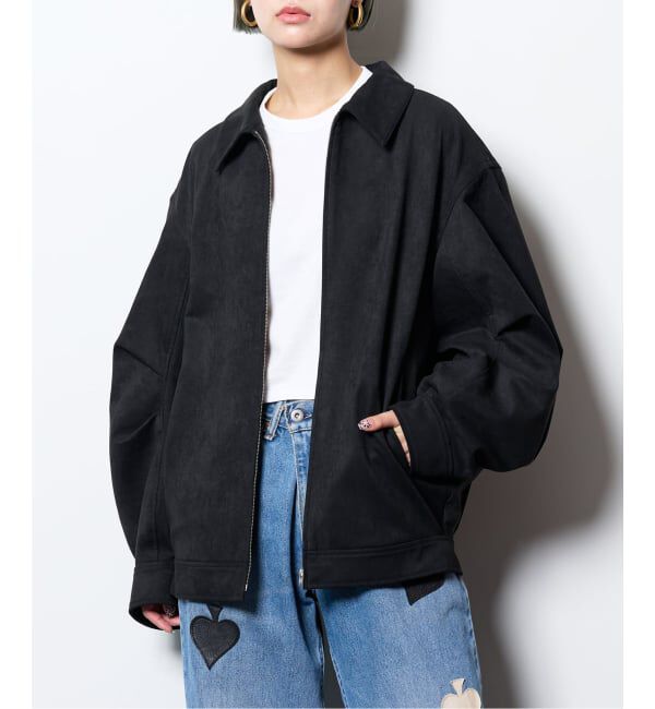  「FAUX SUEDE VOLUME ジャケット」|その他|