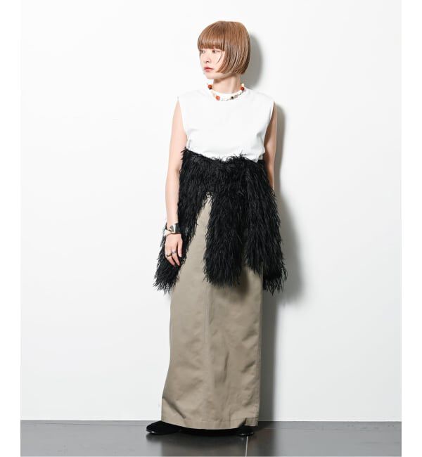  「CHINO STRAIGHT スカート」|スカート|