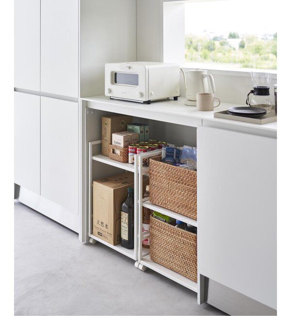 journal standard Furniture「《WEB限定予約》【tower/タワー】目隠しワゴン」|その他|