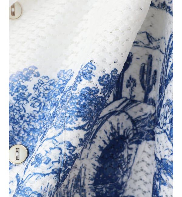 JOINT WORKS「PLATEAU STUDIO / プラトースタジオ Summer shirt - lace」|シャツ・ブラウス|