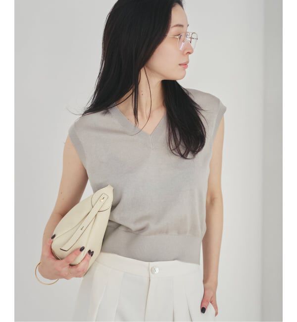 Plage「Compact Knit ベスト」|ベスト・ジレ|