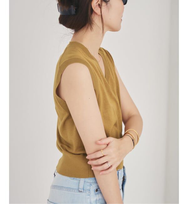 Plage「Compact Knit ベスト」|ベスト・ジレ|