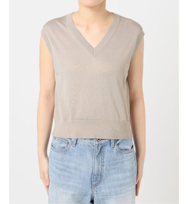 Plage「Compact Knit ベスト」|ベスト・ジレ|