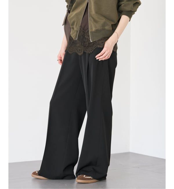 Plage「beautiful tuck パンツ」|スラックス|