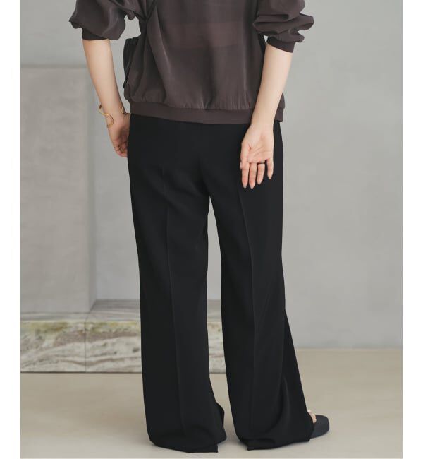 Plage「beautiful tuck パンツ」|スラックス|