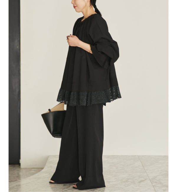 Plage「beautiful tuck パンツ」|スラックス|