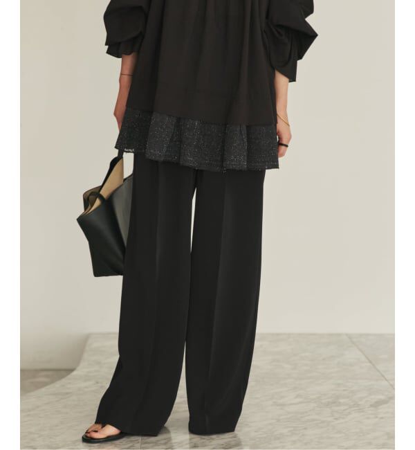 Plage「beautiful tuck パンツ」|スラックス|