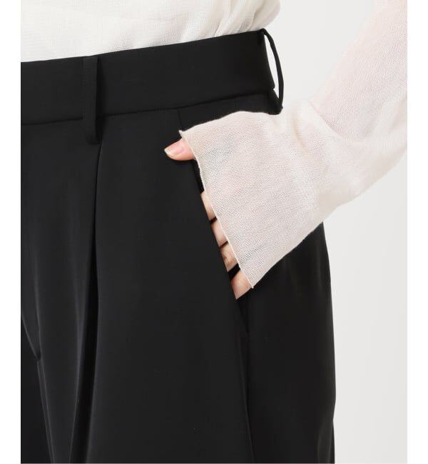 Plage「beautiful tuck パンツ」|スラックス|