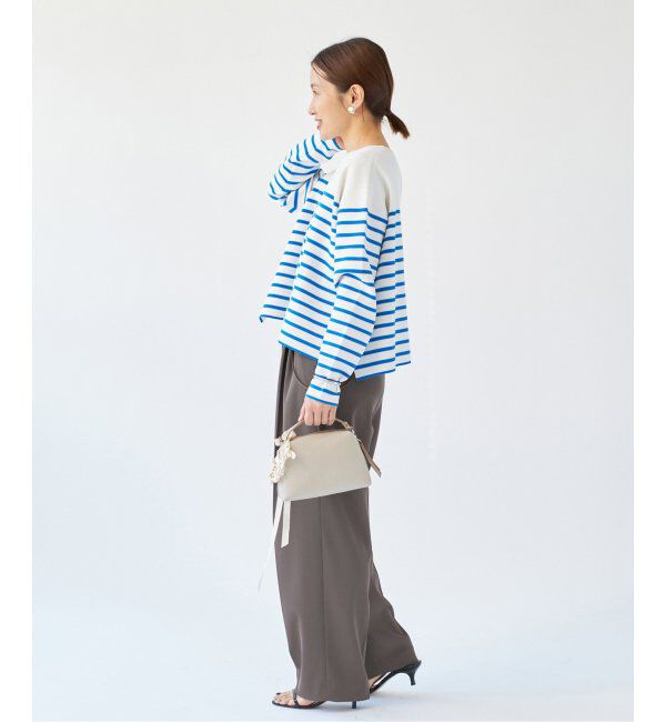 IENA「《追加4》サスペンダーツイルパンツ」|スラックス|