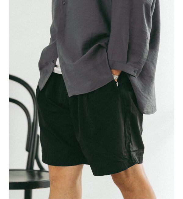 EDIFICE「ナイロンイージー ショート パンツ」|その他|ブラック