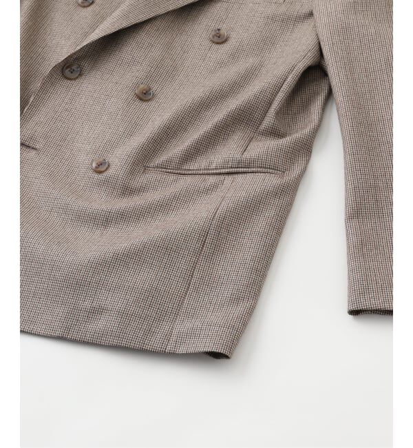 EDIFICE「COUTURE D&rsquo;ADAM (クチュール ド アダム) Gunclubcheck ジャケット(ダブル)」|テーラードジャケット|