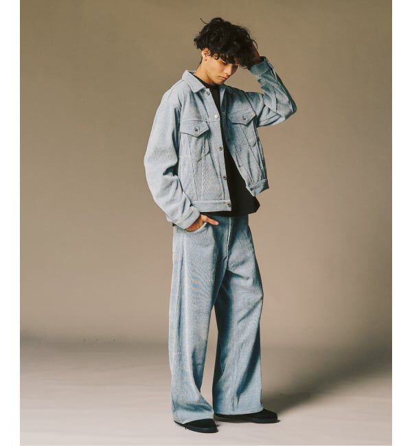 417 EDIFICE「メランジコーデュロイ カーブレッグパンツ」|その他|