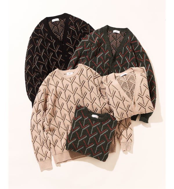 417 EDIFICE「ジオメジャガードニット」|ニット・セーター|