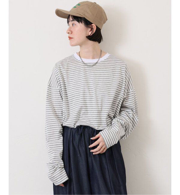 journal standard luxe「コンパクトジャージー クルーネックBigプルオーバー」|Tシャツ・カットソー|