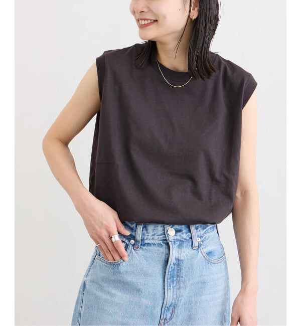 JOURNAL STANDARD「《追加2》汗ジミ防止天竺ノースリーブ」|Tシャツ・カットソー|