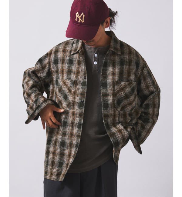 JOURNAL STANDARD relume「リング オンブレーチェックシャツ」|シャツ・ブラウス|