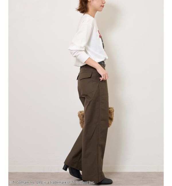 JOURNAL STANDARD relume「《追加24 / 新色》ワイドベイカーパンツ」|カーゴ|